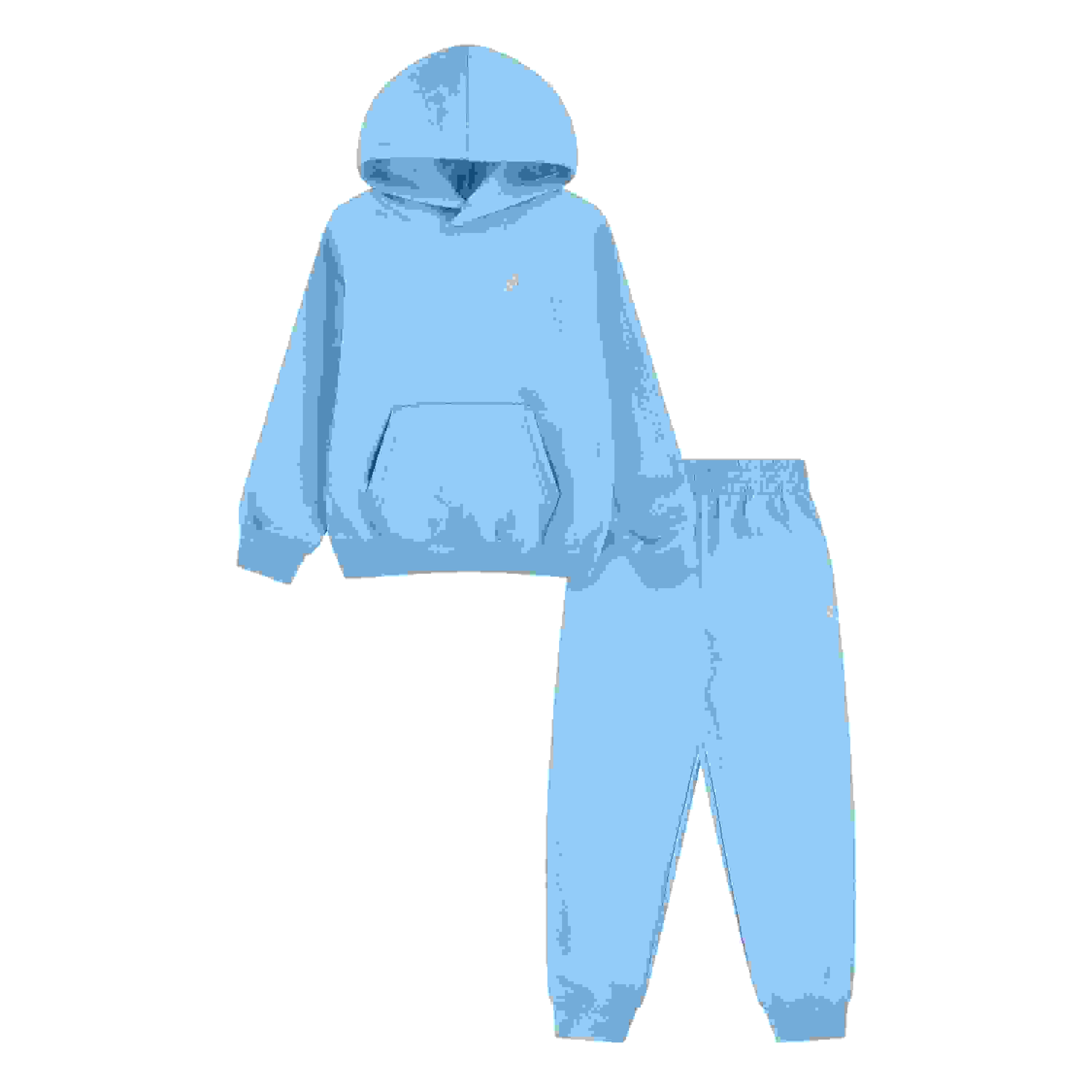 Jordan Blue Chill Fleece Little Kids' Set